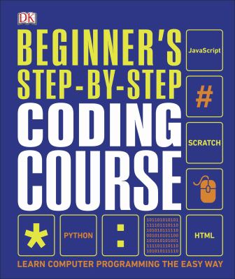 Beginner's step-by-step coding course book cover