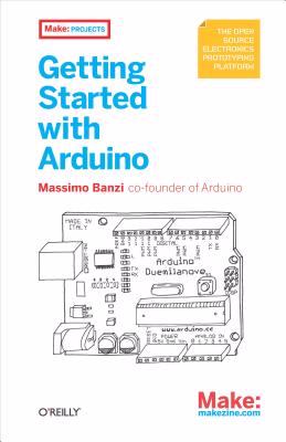 Getting started with arduino book cover