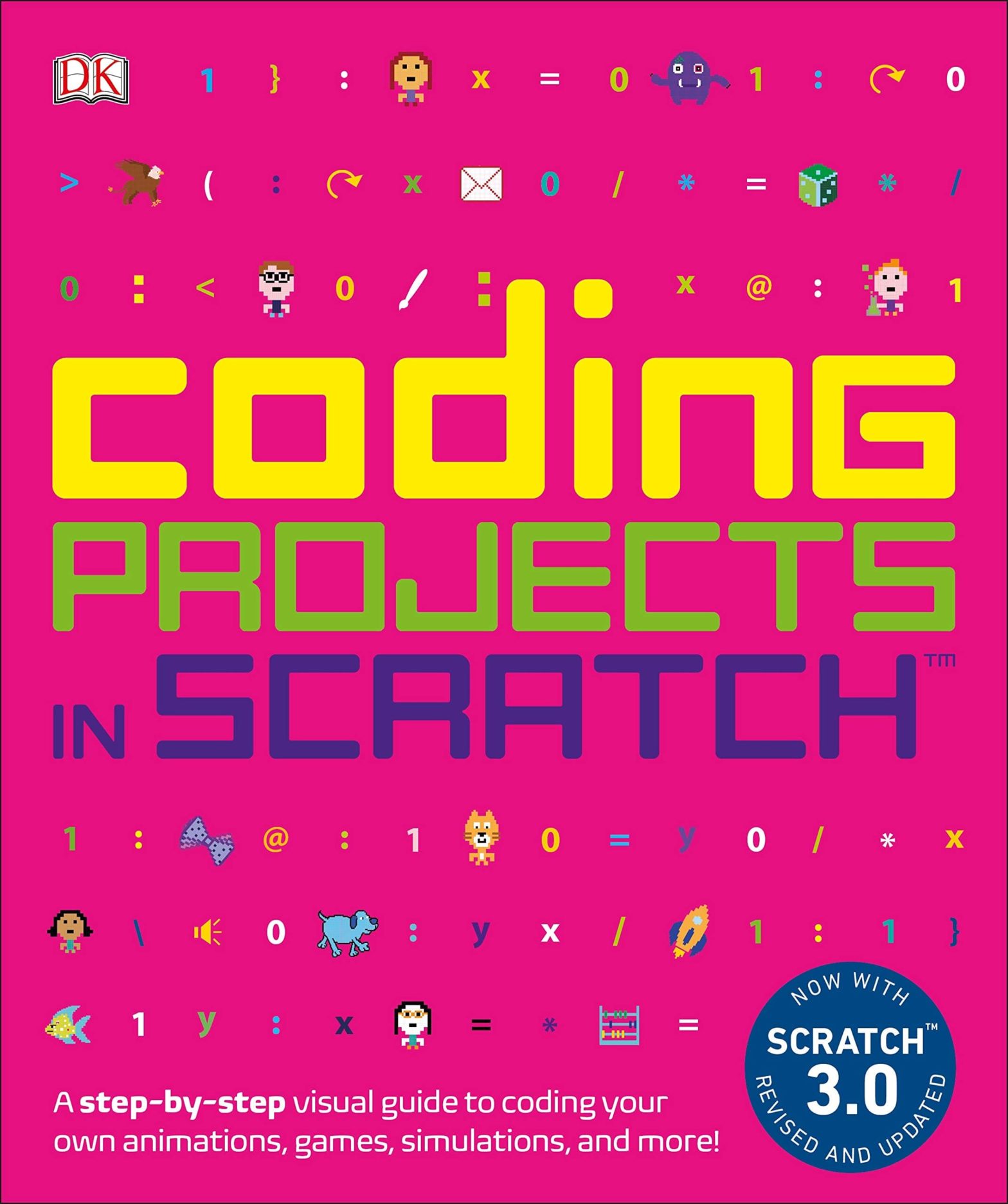 coding projects in scratch book cover