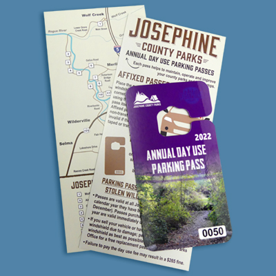 Josephine County park passes and park maps