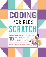 coding for kids scratch book cover