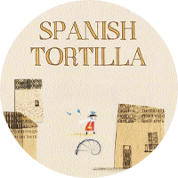 The cover of the children's book, "Spanish Tortilla" by