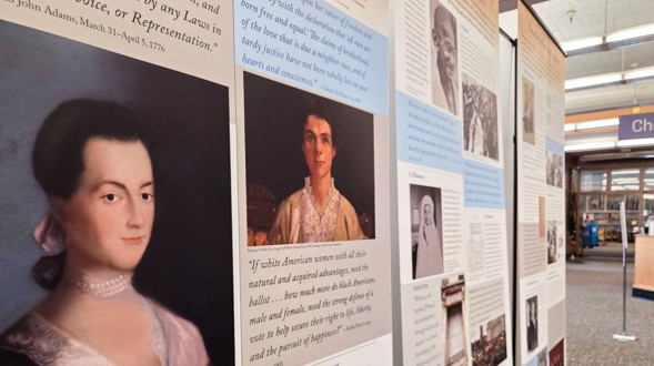 Gilder Lehrman Institute of American History panel exhibit